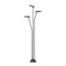 Birdie Triple Outdoor LED Bollard Light  option Large Head / 140L Straight / 120LC Curved / 110LC Curved