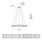 Circular XL One Ring Pendant Light