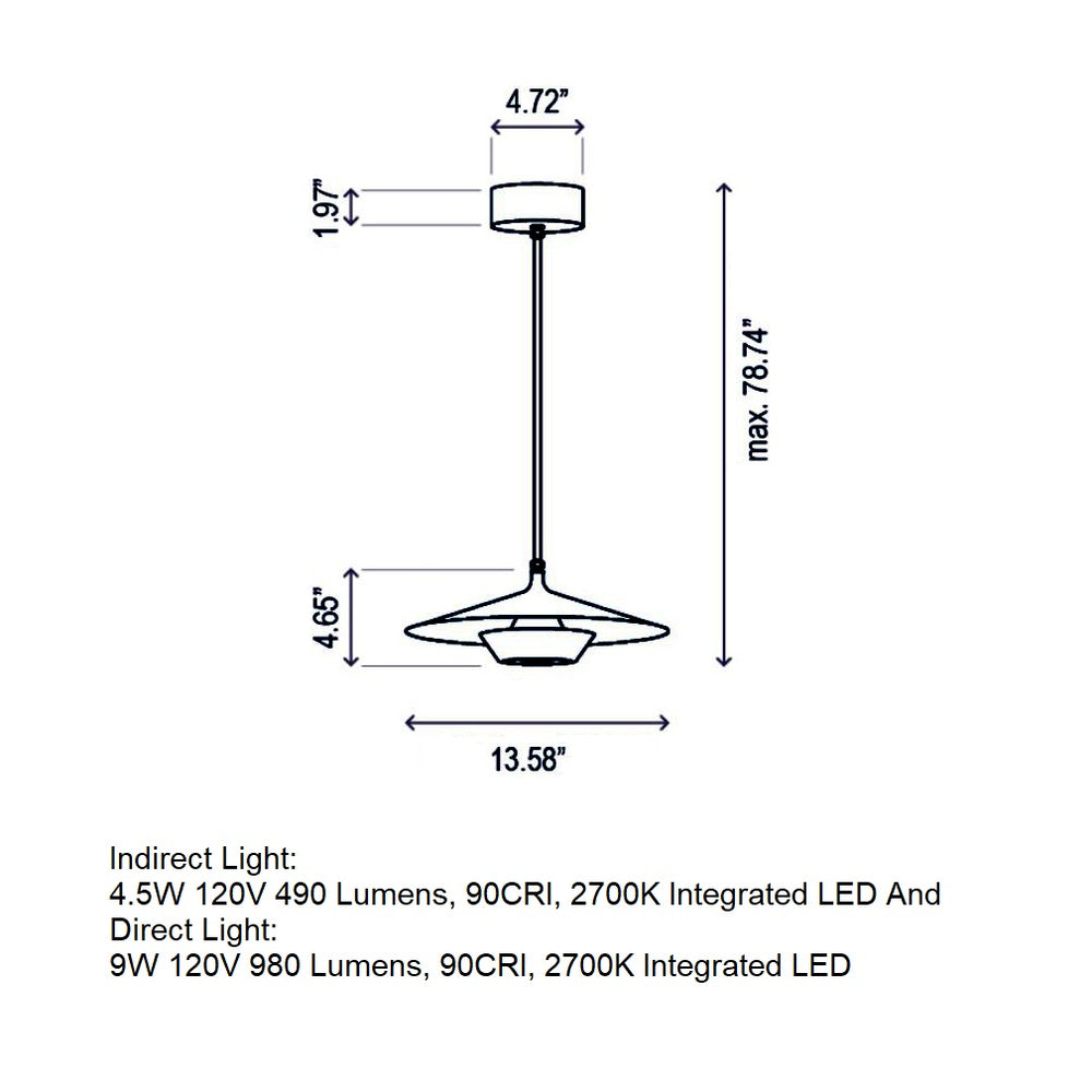 Fanalet S/35 Outdoor LED Pendant Light