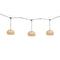 Garota Catenary Outdoor LED Pendant Light  option Ivory White