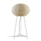 Garota P/02 Outdoor  Floor Lamp  option Natural White / Ivory white shade