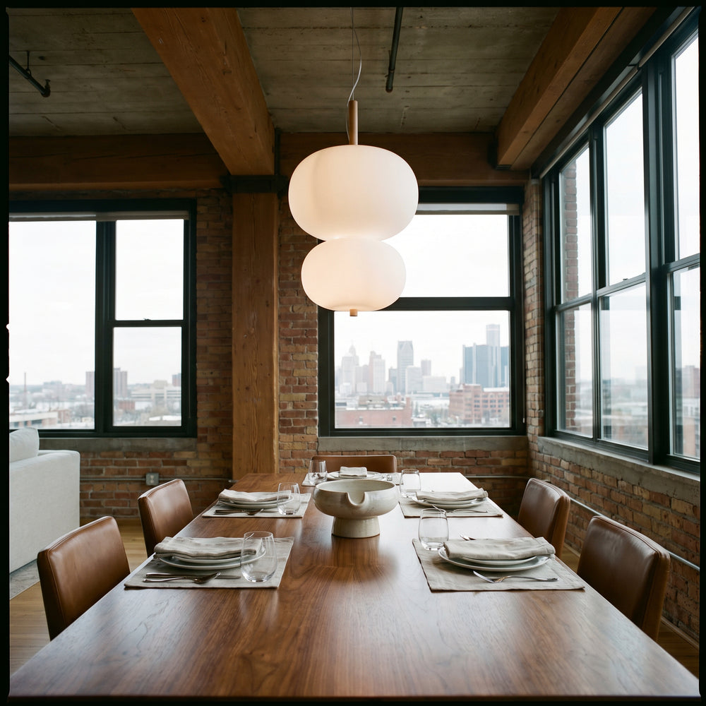 Ilargi Double Pendant Light
