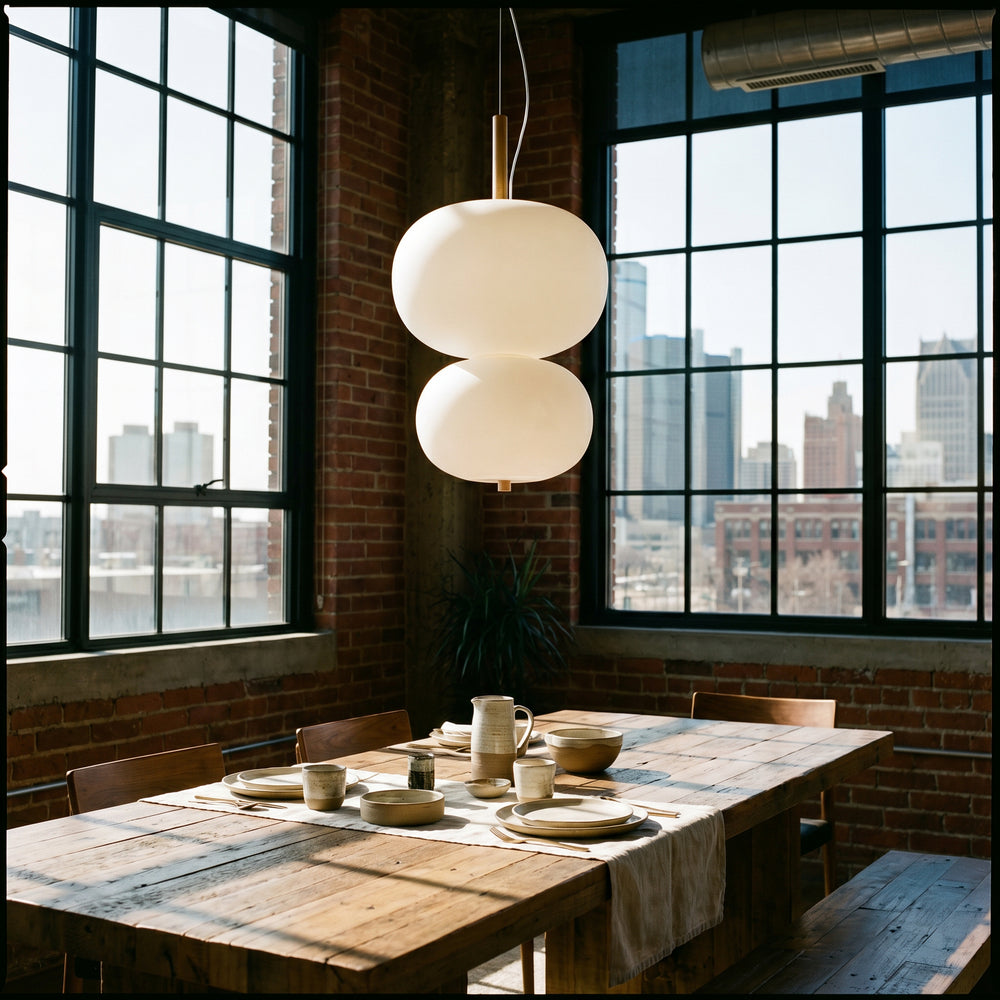 Ilargi Double Pendant Light