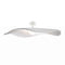 Mediterrania Semi Flush Mount  option White Translucent Ribbon
