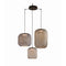 Nans LED Multi-Light Pendant Light  option Brown