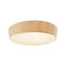 Plafonet LED Flush Mount  option Cream Translucent Ribbon