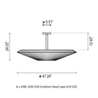 Siam 120 Flush Mount
