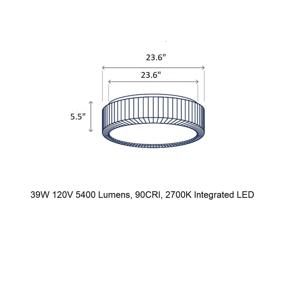 Urban LED Flush Mount