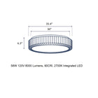 Urban LED Flush Mount