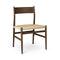 ARV Dining Chair  option Paper Cord Seat and Solid Back