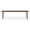 ARV Dining Table  option Fumed Oak Oil
