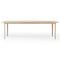 ARV Dining Table  option Oak White Oil