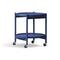 Bølling Tray Table  option Oak Blue Lacquer
