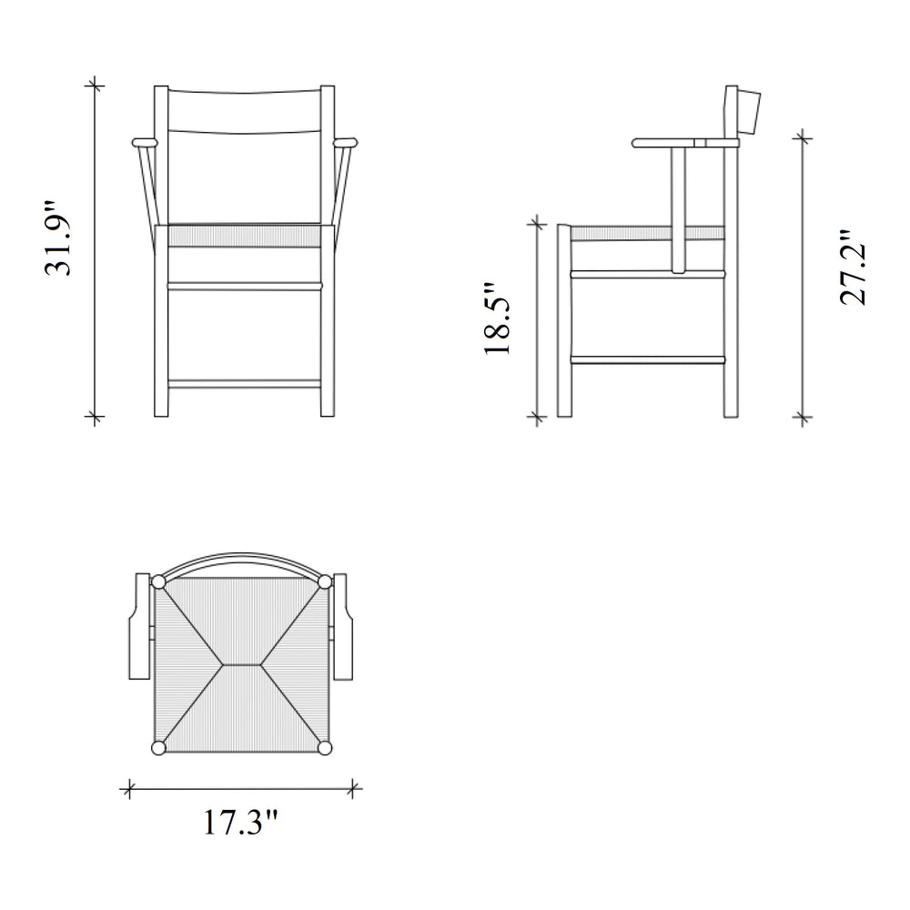 F Dining Armchair