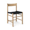 F Dining Chair  option Black Webbing / Oak Oil