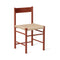F Dining Chair  option Paper Cord / Oak Red Lacquer