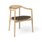 Jari Dining Chair  option Spectrum Cinnamon Leather