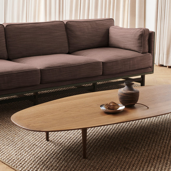 Jari Ellipse Low Coffee Table