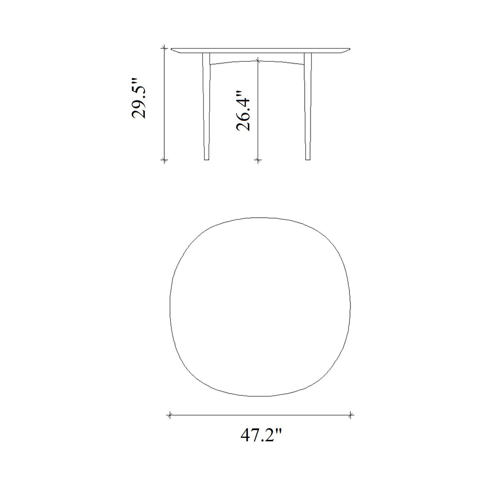 Jari Round Dining Table