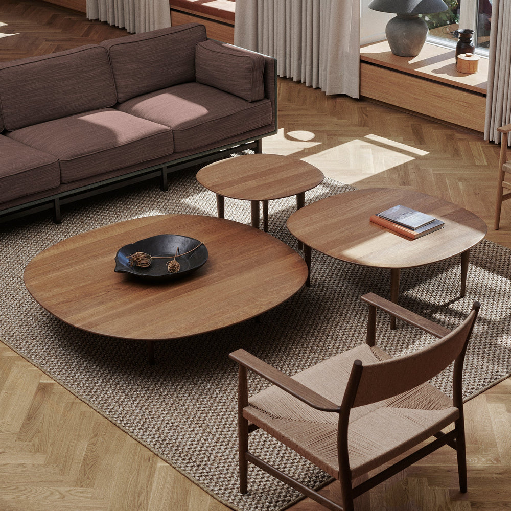 Jari Round Low Coffee Table