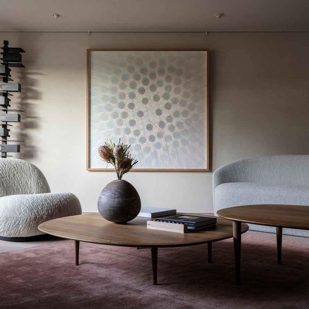 Jari Round Low Coffee Table