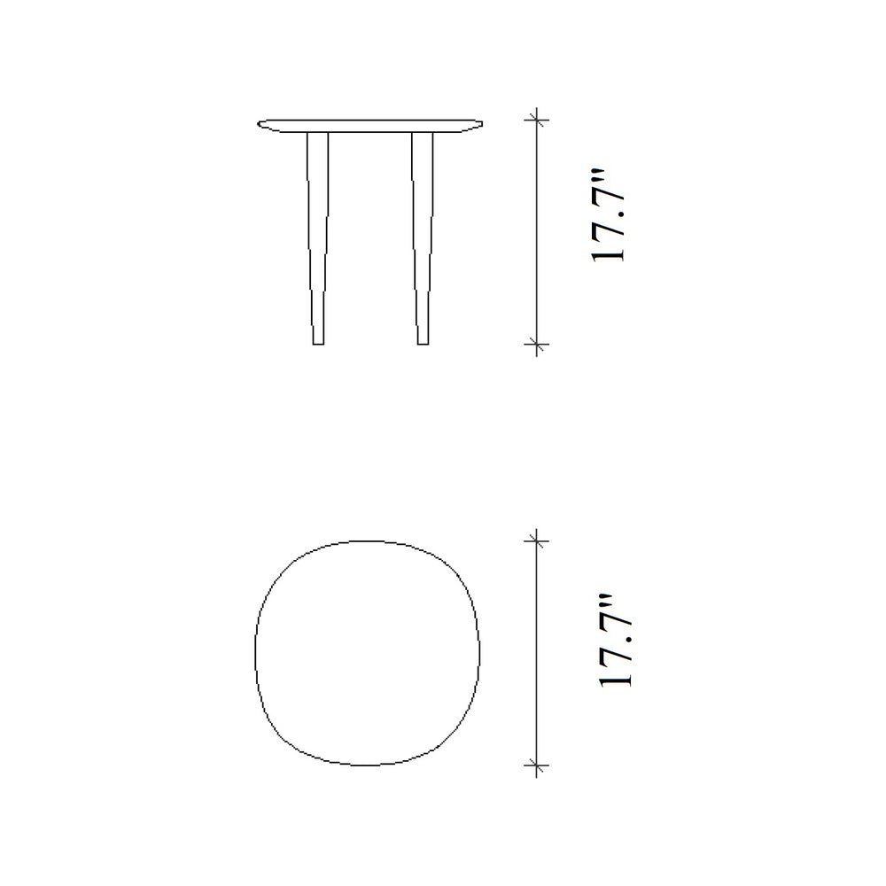 Jari Round Low Side Table