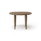 Jari Round Low Side Table  option Fumed Oak Oil