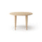 Jari Round Low Side Table  option Oak Oil