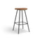 Pauline Bar Stool  option Spectrum Brandy Leather