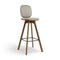Pauline Comfort Bar Stool  option Large: 29.5 in width