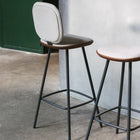 Pauline Comfort Bar Stool with Metal Leg