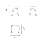 Pauline Low Stool