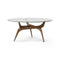 TRIIIO Coffee Table  option Fumed Oak Oil