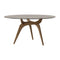 TRIIIO Dining Table  option Fumed Oak Oil