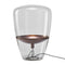 Balloons LED Table Lamp  option Transparent / Brushed Rose Gold / Black