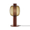 Bonbori Floor Lamp  option Smoke Brown / Copper