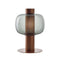 Bonbori Outdoor Floor Lamp  option Smoke Grey / Copper