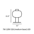 Bonbori Outdoor Floor Lamp
