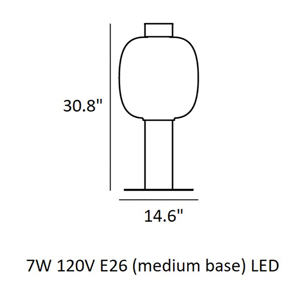 Bonbori Outdoor Floor Lamp
