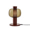 Bonbori Table Lamp  option Smoke Brown / Copper