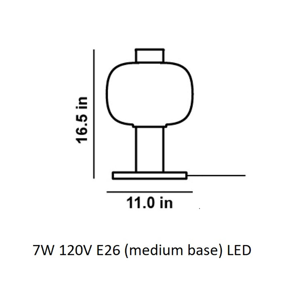 Bonbori Table Lamp