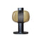 Bonbori Table Lamp  option Smoke Brown / Matte Black