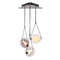 Capsula 3-Light Pendant Light  option Violet / Transparent / Amber