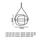Capsula Pendant Light