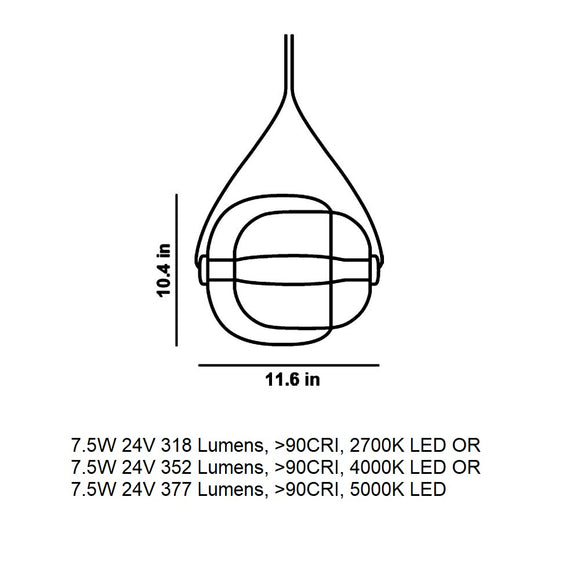 Capsula Pendant Light