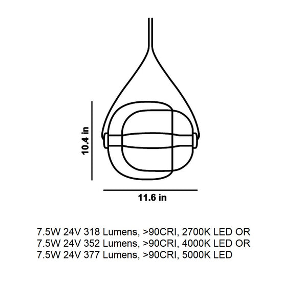Capsula Pendant Light