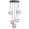 Capsula 5-Light Pendant Light  option Violet
