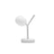 Ivy Portable LED Table Lamp  option Triplex Opal / Matte White / Silver