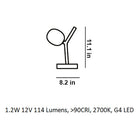 Ivy Portable LED Table Lamp