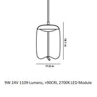 Knot Cilindro LED Pendant Light